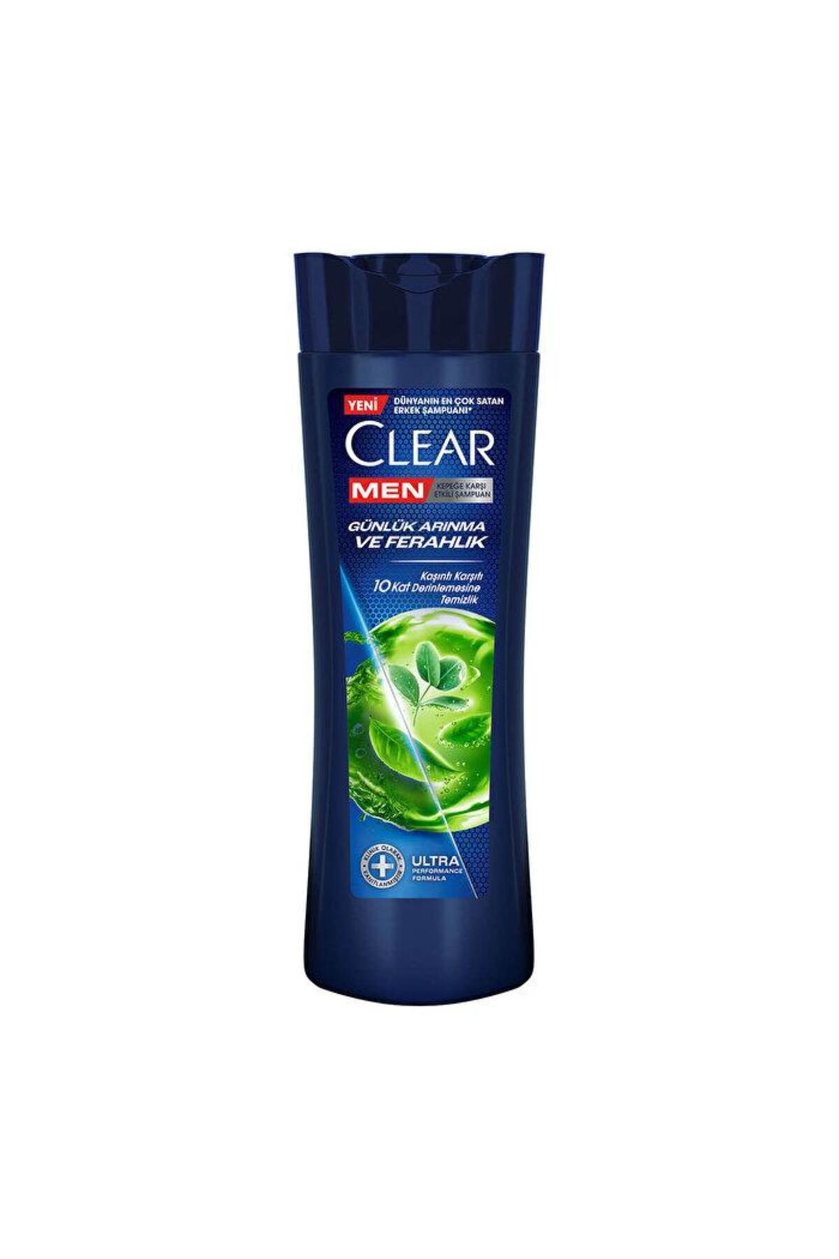 CLEAR MEN KEPEĞE KARŞI ETKİLİ ŞAMPUAN GÜNLÜK ARINMA VE FERAHLIK 350 ML