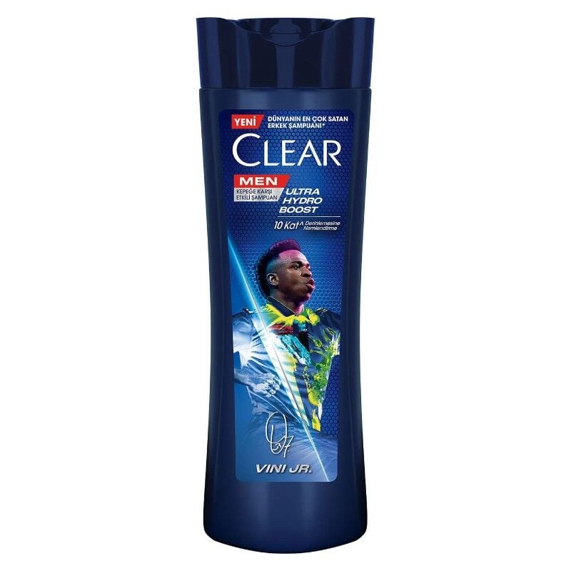 CLEAR MEN ŞAMPUAN KEPEĞE KARŞI ETKİLİ VİNÍCİUS JÚNİOR 350 ML