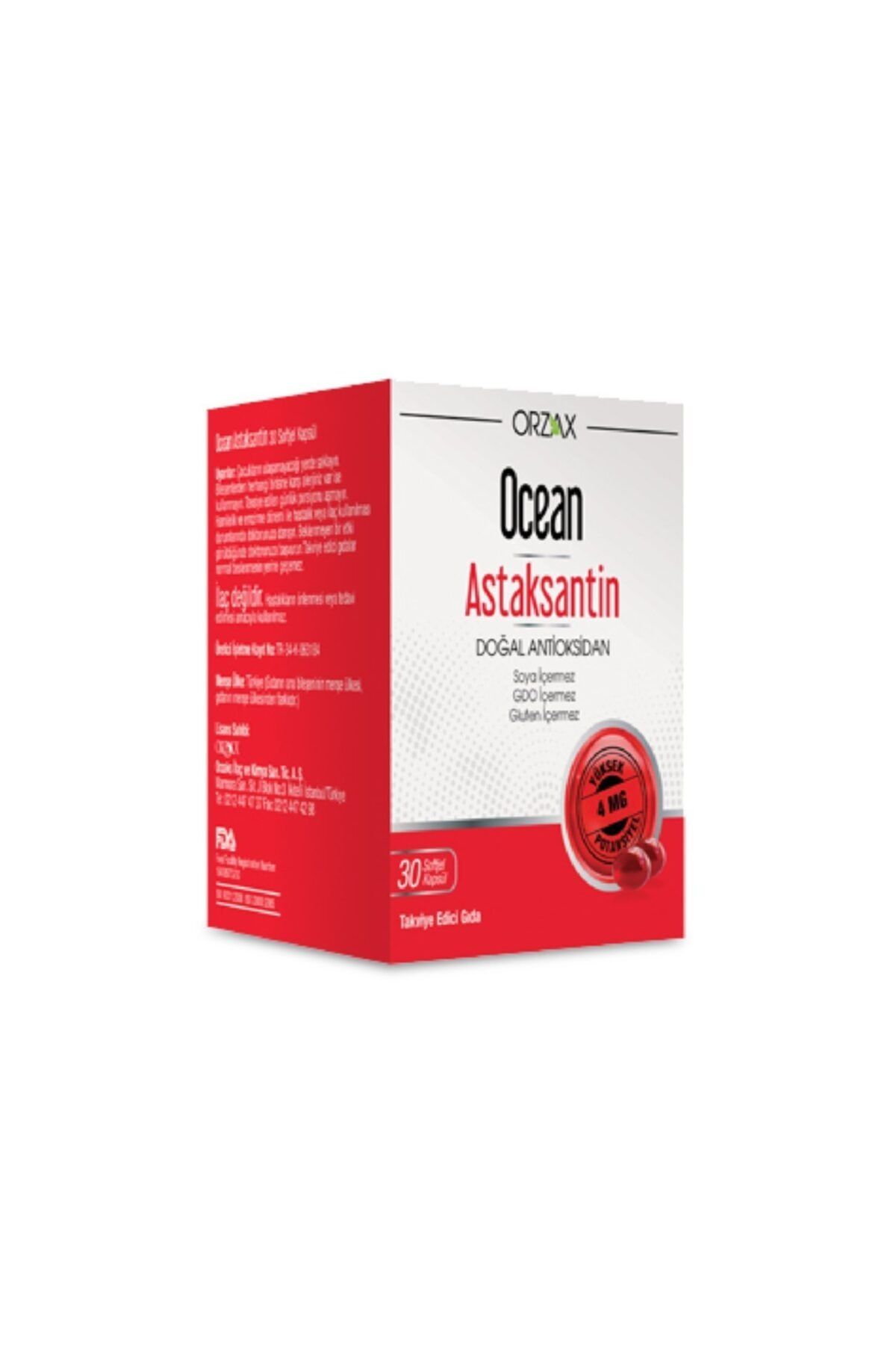 OCEAN ASTAKSANTIN 30 KAPSUL