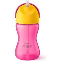 Avent SCF798/02 Desenli Pipetli Bardak 300 Ml - Kız