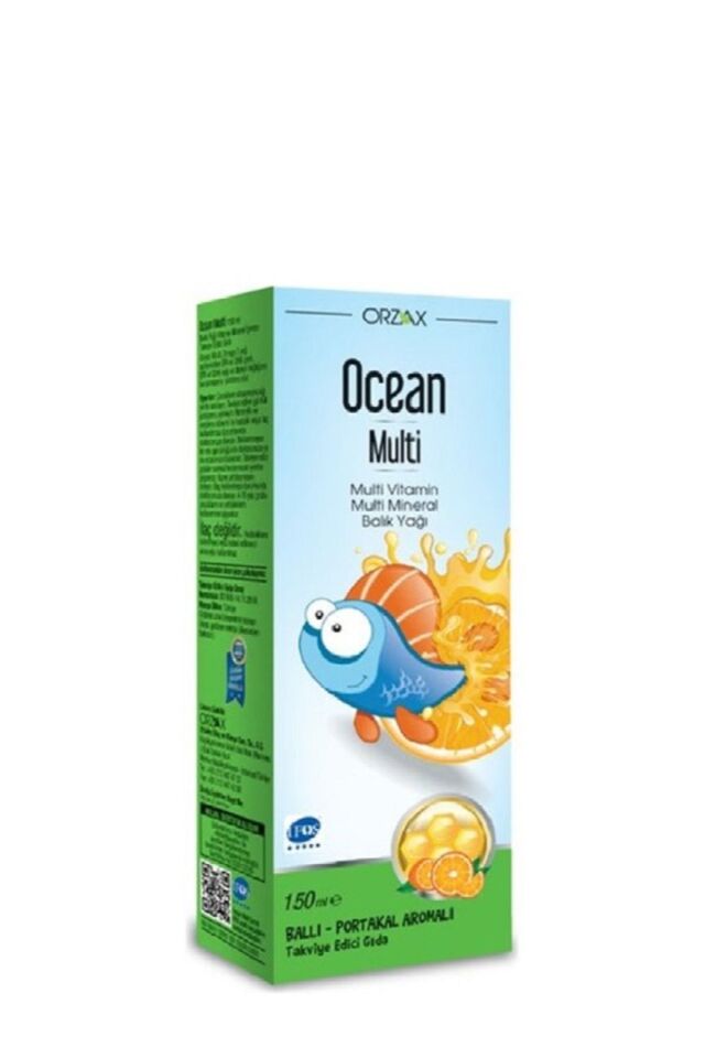 OCEAN MULTI SURUP BALLI PORTAKAL 150ML