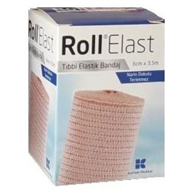 ROLL ELAST BANDAJ TEN RENGİ 6CM X 3.5M