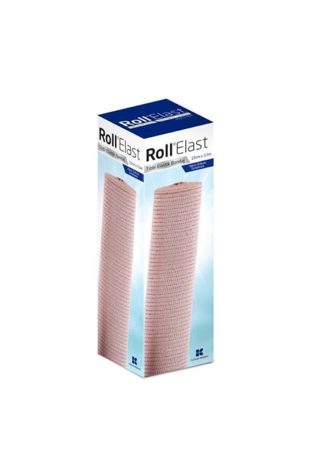 ROLL ELAST BANDAJ TEN RENGİ 15CM X 3.5M