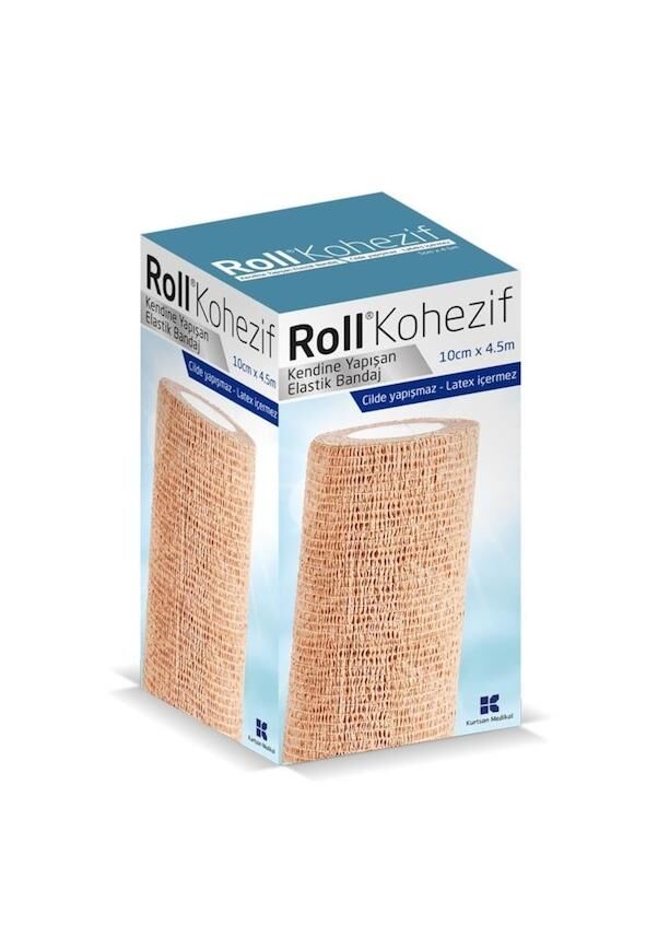 ROLL KOHEZİF BANDAJ 10 cm X 4.5 m