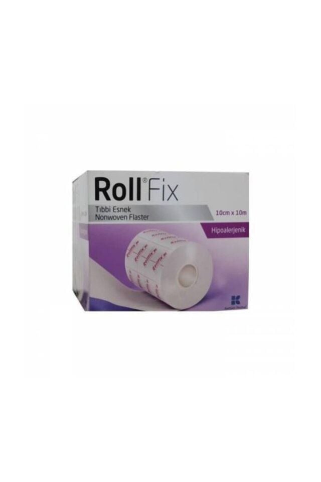ROLL FIX TIBBİ ESNEK NONWOVEN FLASTER 10CM X 10M