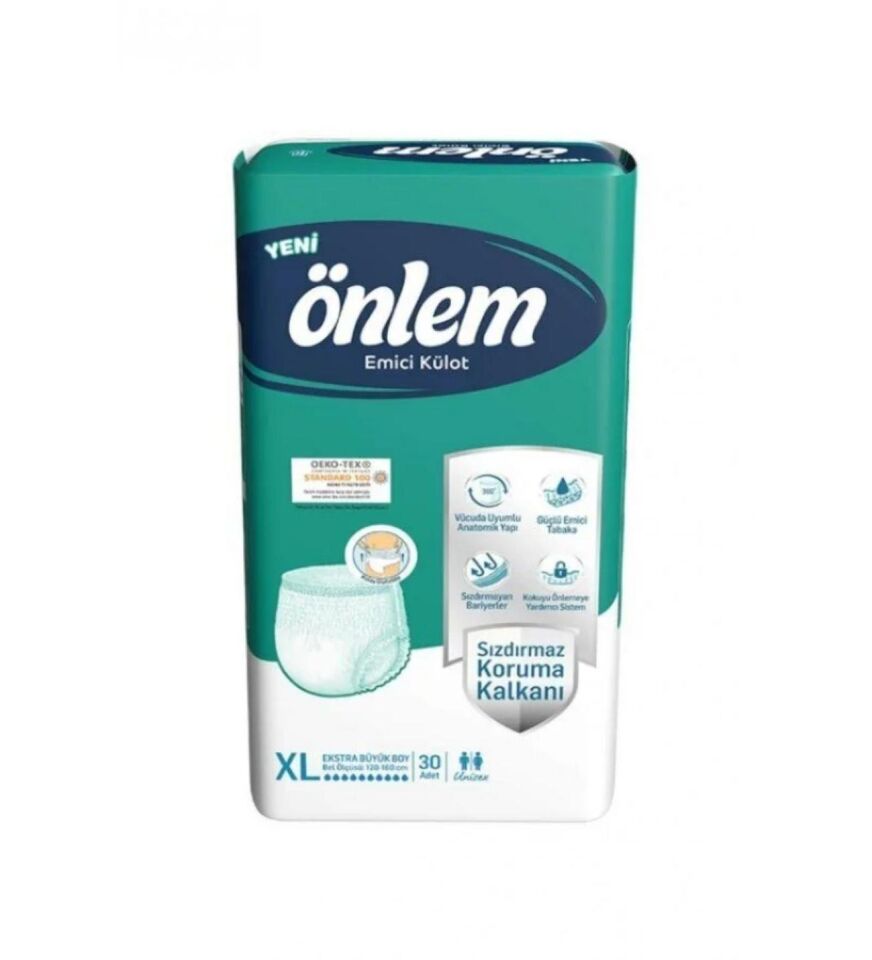 ÖNLEM EMİCİ KÜLOT XL 30 LU