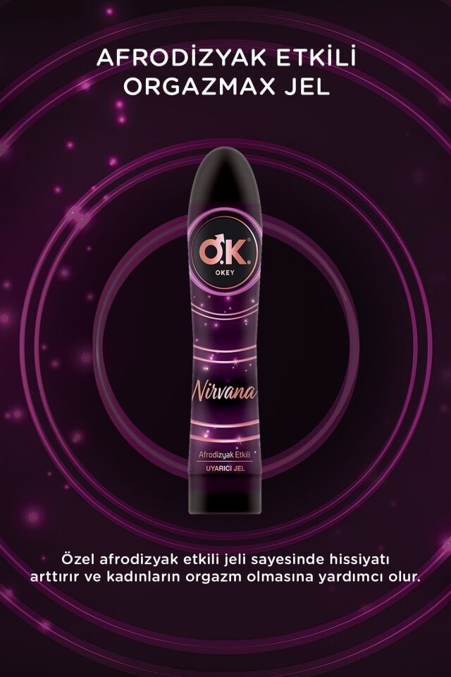 OKEY NİRVANA KAYGANLAŞTIRICI JEL 100ML