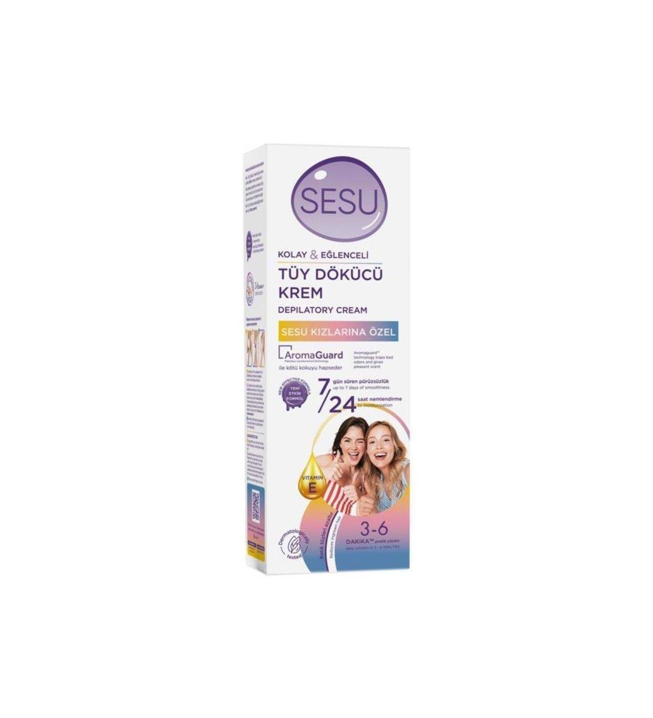 SESU TÜY DÖKÜCÜ KREM AĞDAYA İLK ADIM 100 ML