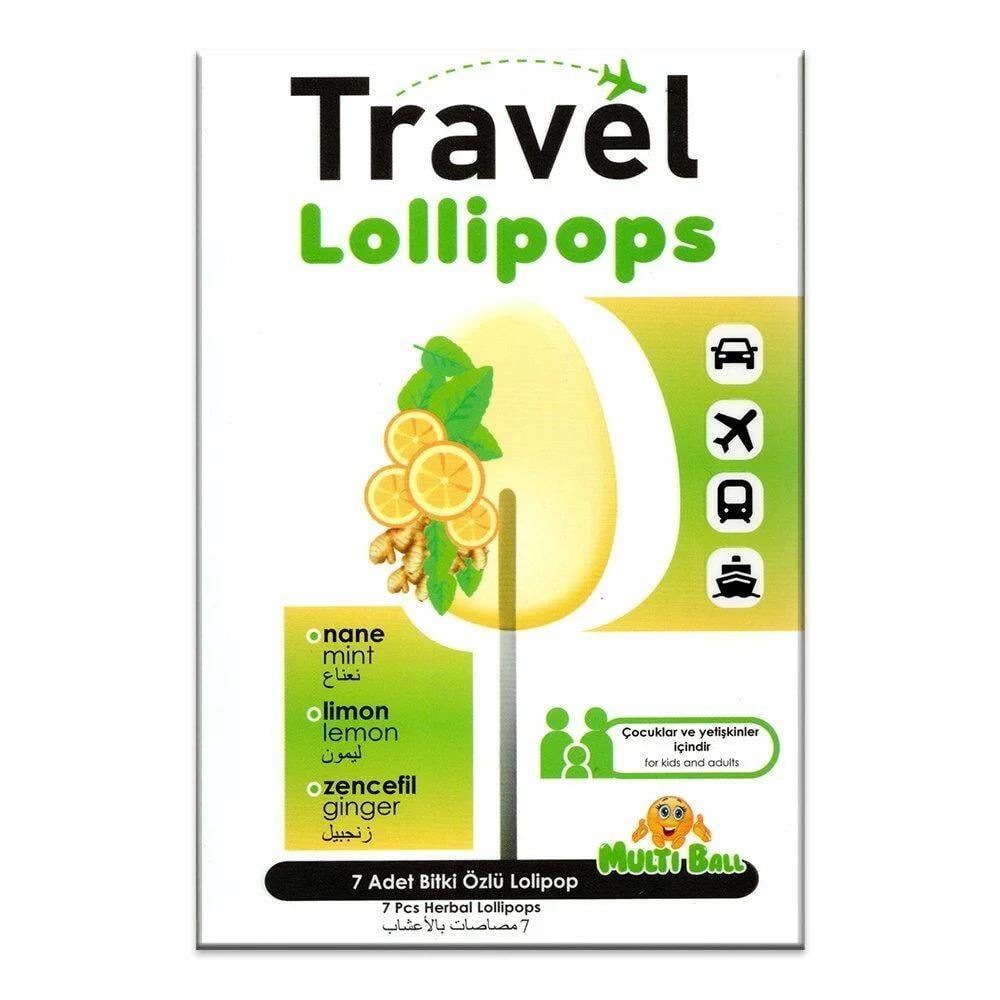 MULTİBALL TRAVEL LOLLİPOPS 7 ADET