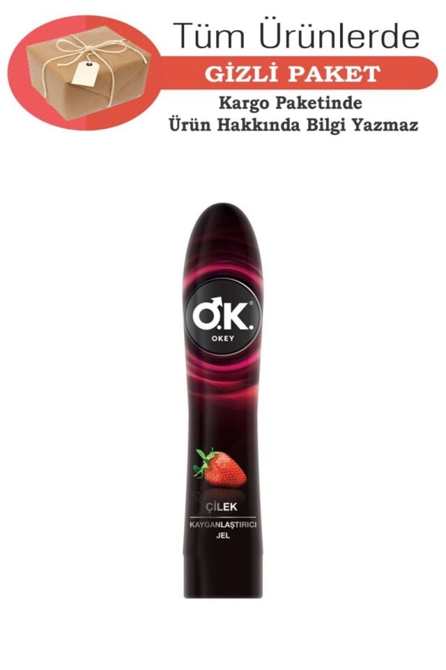 OKEY ÇİLEK KAYGANLAŞTIRICI JEL 100 ML
