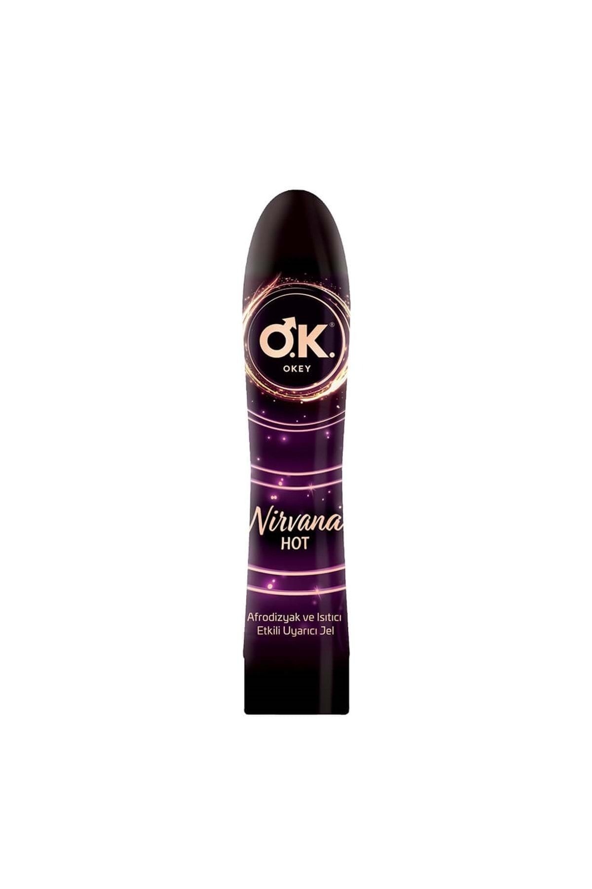 OKEY NİRVANA HOT KAYGANLAŞTIRICI JEL 100 ML