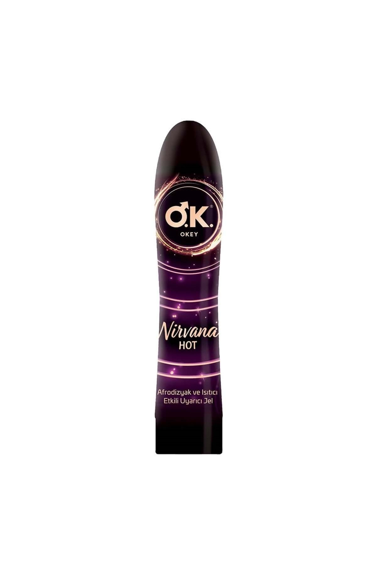 OKEY NİRVANA HOT KAYGANLAŞTIRICI JEL 100 ML