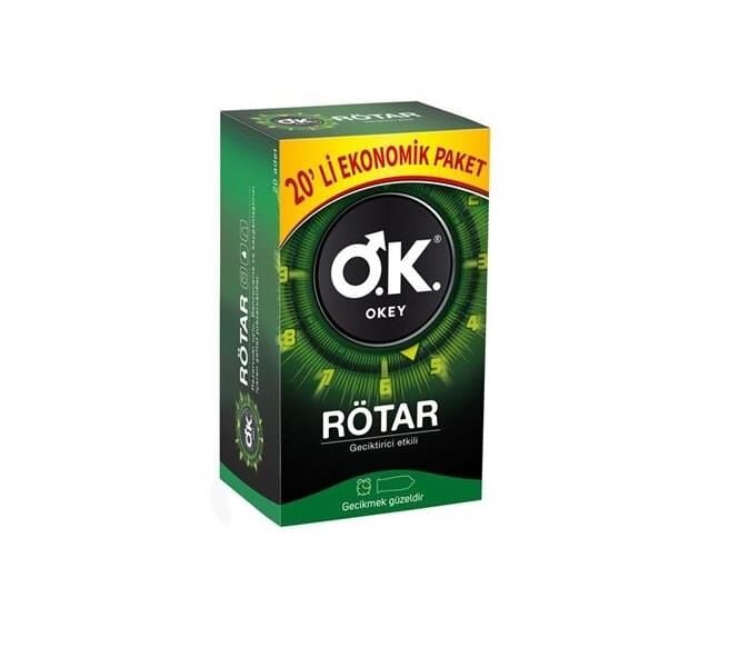 OKEY RÖTAR PREZERVATİF 20Lİ