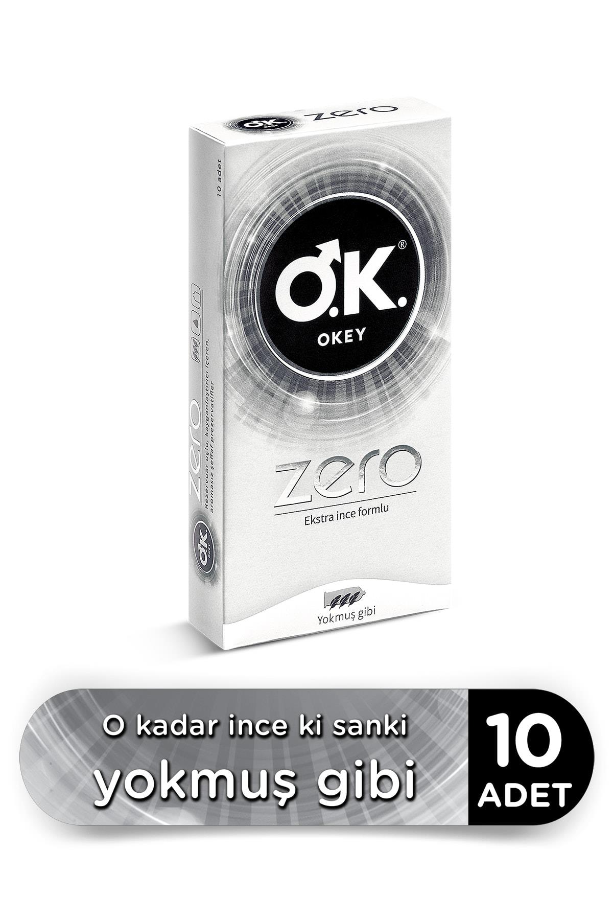 OKEY ZERO PREZERVATİF 10LU