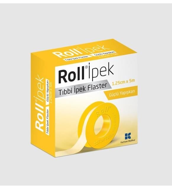 ROLL İPEK TIBBI İPEK FLASTER 1.25CM X 5M