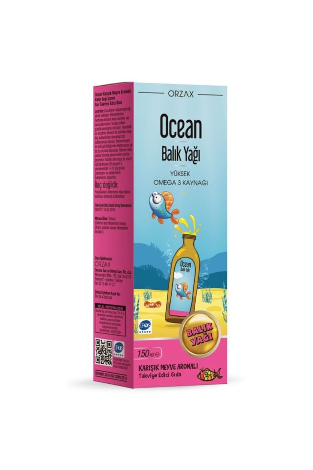 OCEAN ŞURUP KARIŞIK MEYVE 150ML