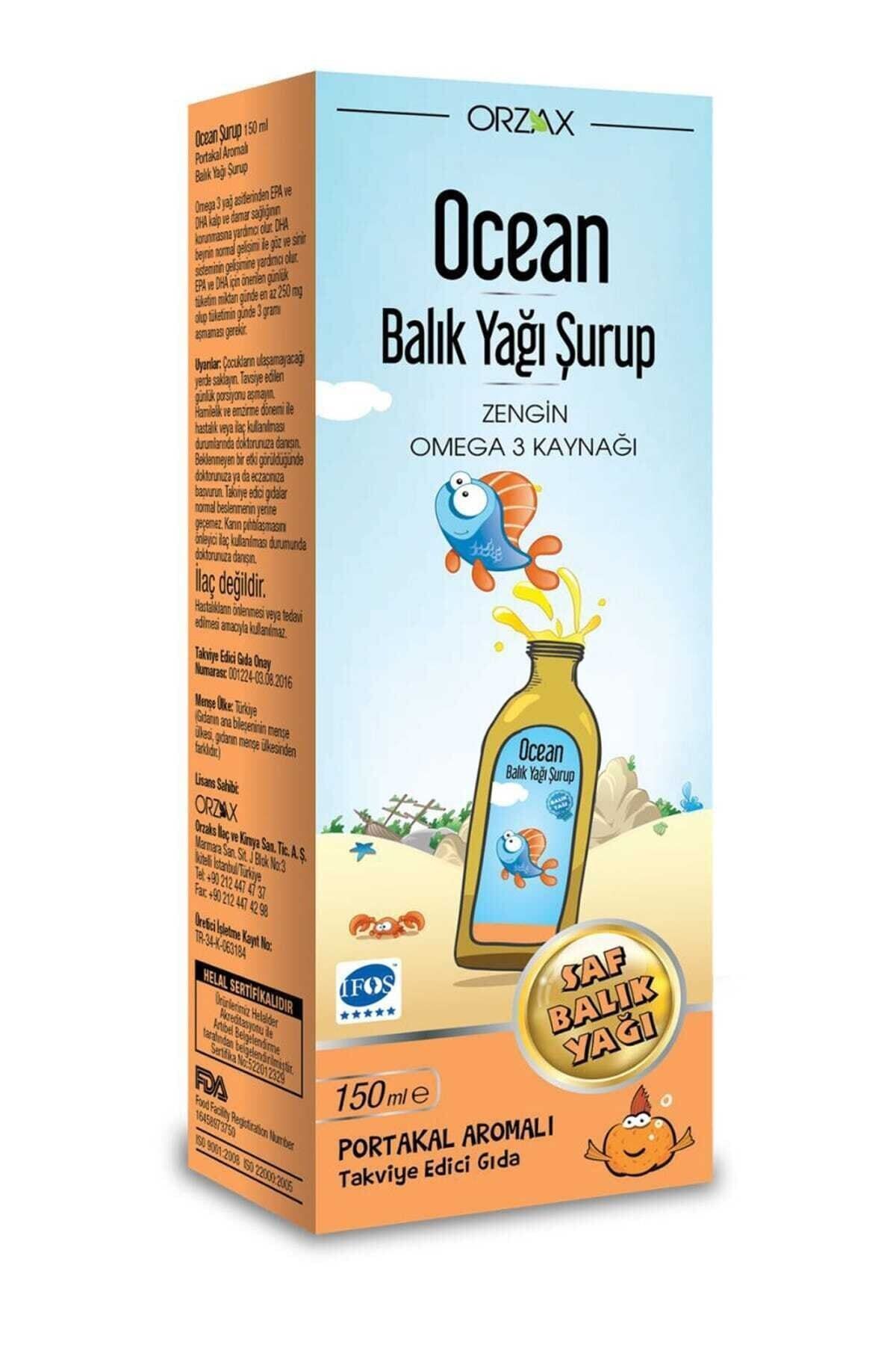 OCEAN SURUP PORTAKAL 150 ML