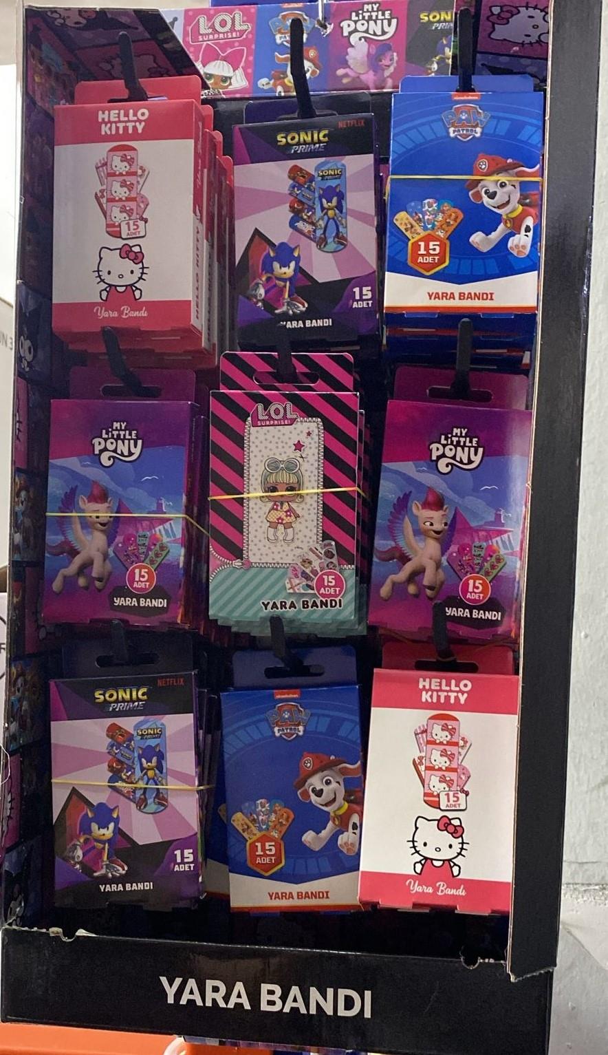 ÇOCUK YARA BANDI STANDI 45Lİ