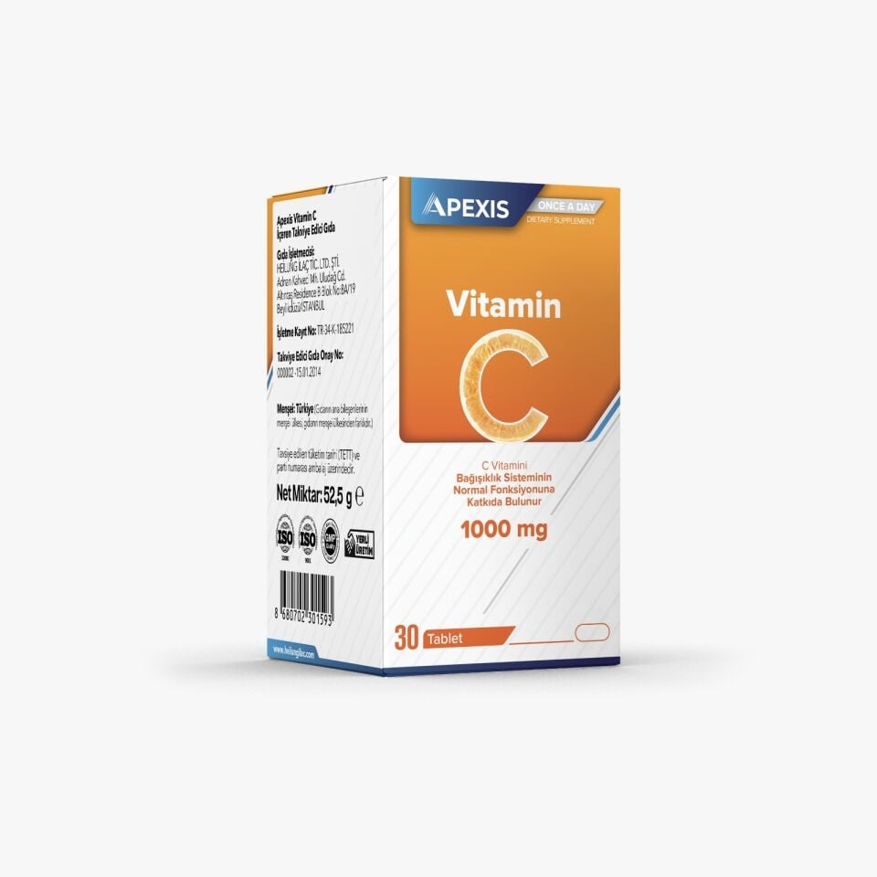 APEXİS C 1000 MG 30 TABLET