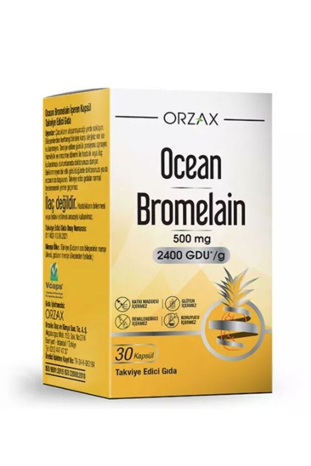 OCEAN BROMELAIN 500MG 30 KAPSUL