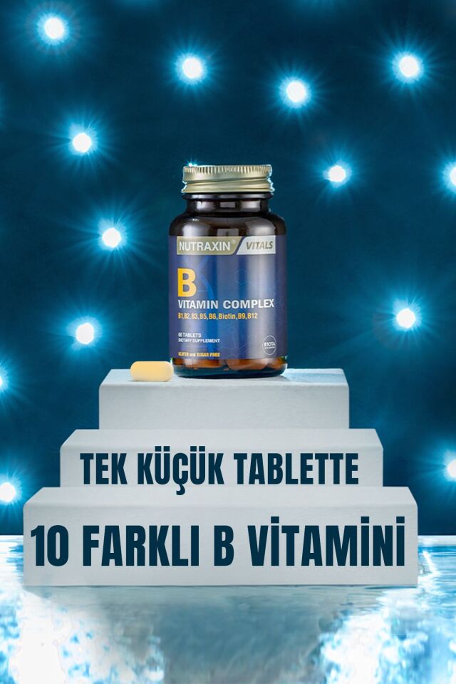 NUTRAXIN VITAMIN B COMPLEX 60 TABLET