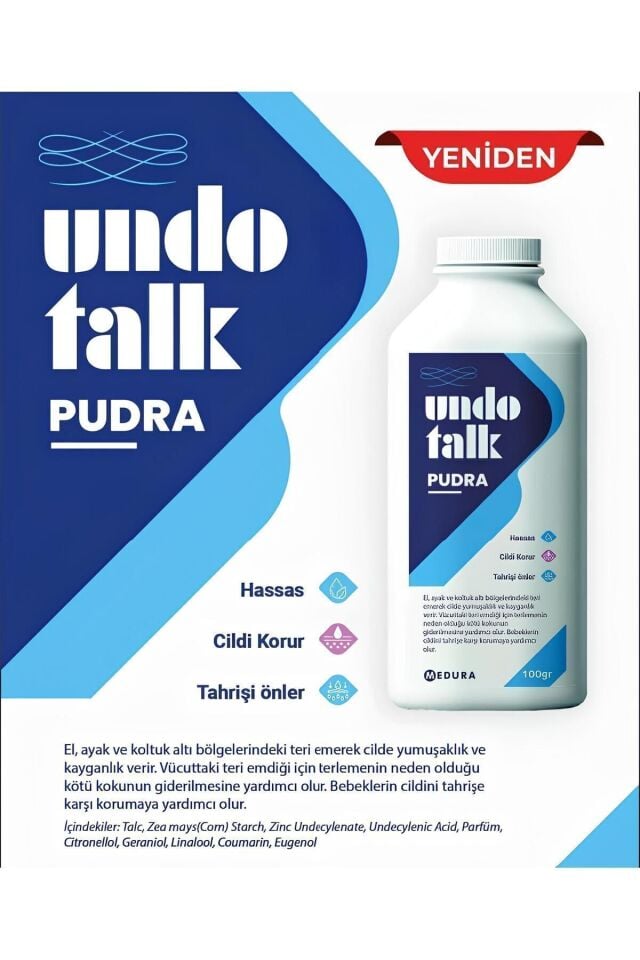 UNDO TALK PUDRA 100 GR