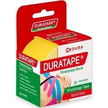 DURATAPE KINESIYOLOJI BANDI 5cmx5m SARI