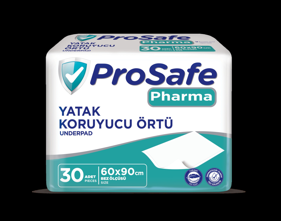 PROSAFE 60X90 CM YATAK KORUYUCU ÖRTÜ 30 LU