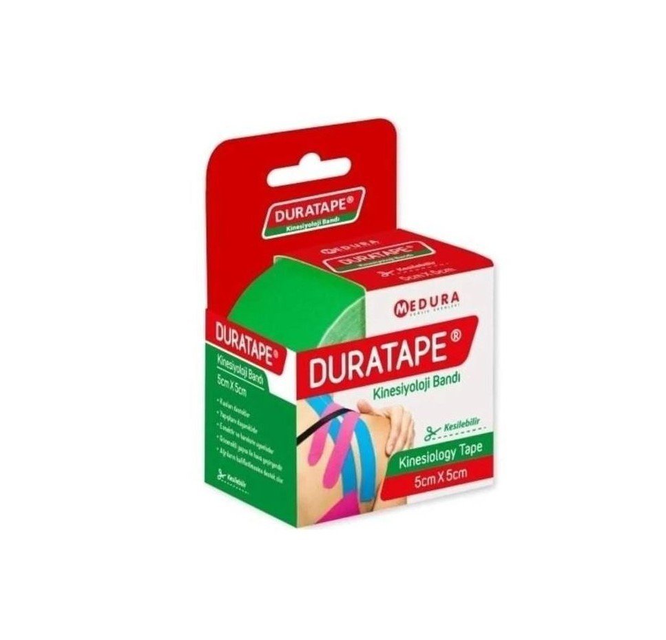 DURATAPE KINESIYOLOJI BANDI 5cmx5m YEŞİL