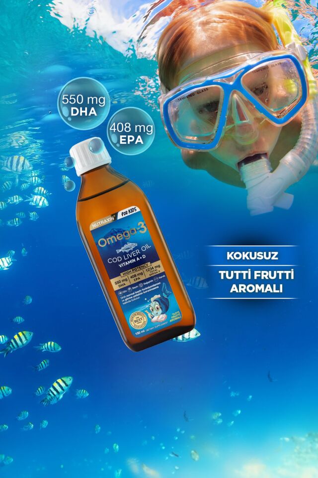 NUTRAXIN OMEGA 3 SURUP 150 ML
