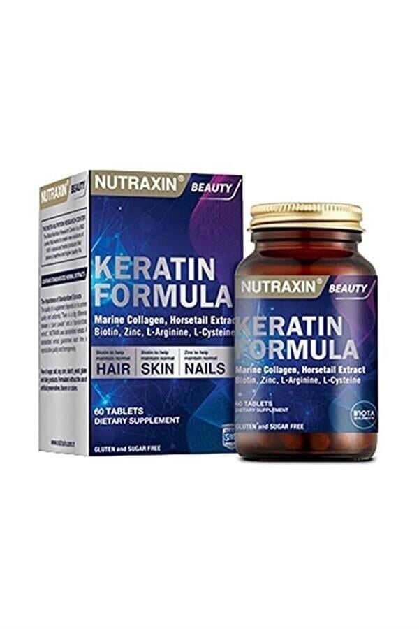 NUTRAXIN KERATIN FORMULA 60 TABLET