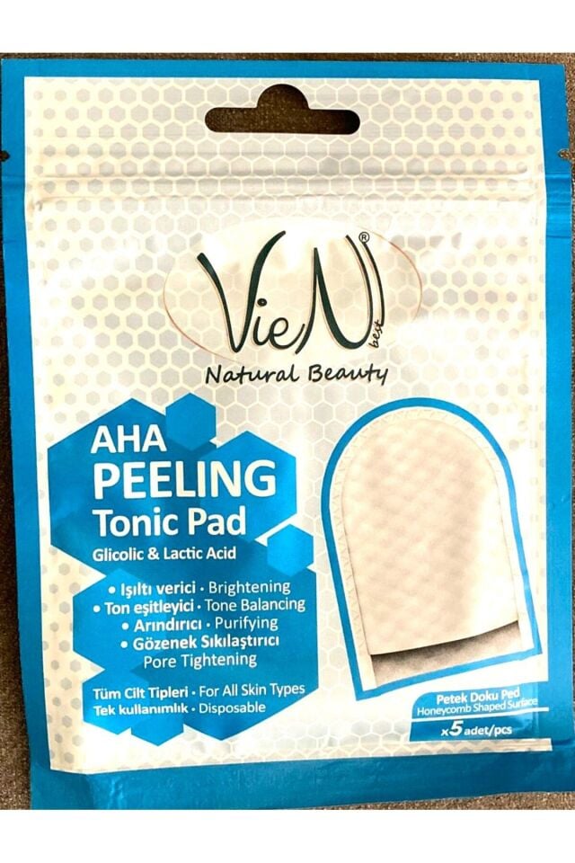 VİEN AHA PEELING TONIC PAD 5 Lİ