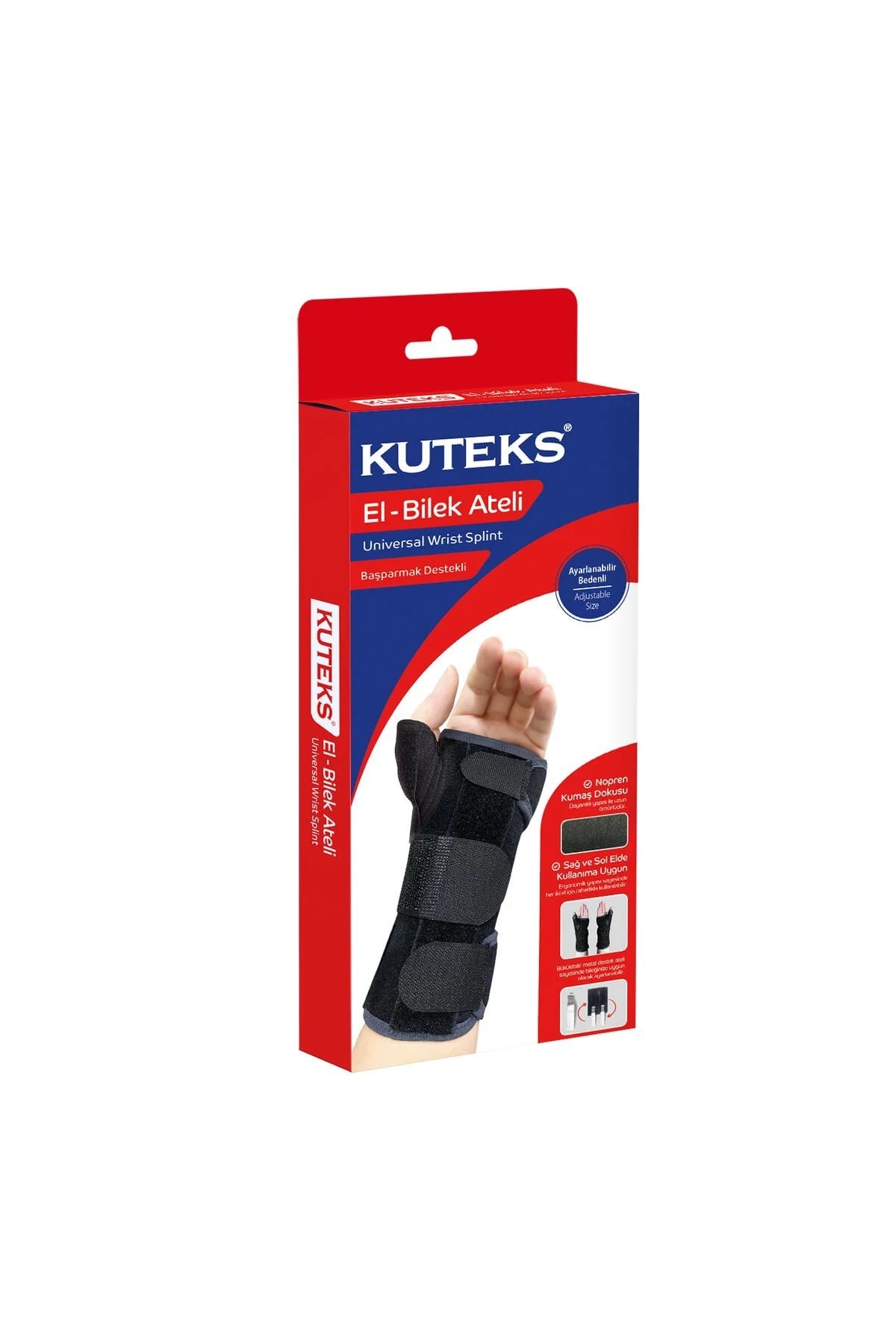 KUTEKS - EL BILEK ATELI BAŞ PARMAK DESTEKLİ