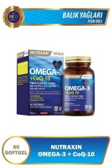 NUTRAXIN OMEGA3+COQ-10 60 SOFT JEL
