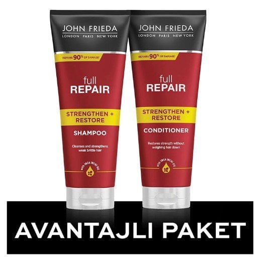 JOHN FRIEDA FULL REPAIR BUNDLE ŞAMPUAN + KREM SET