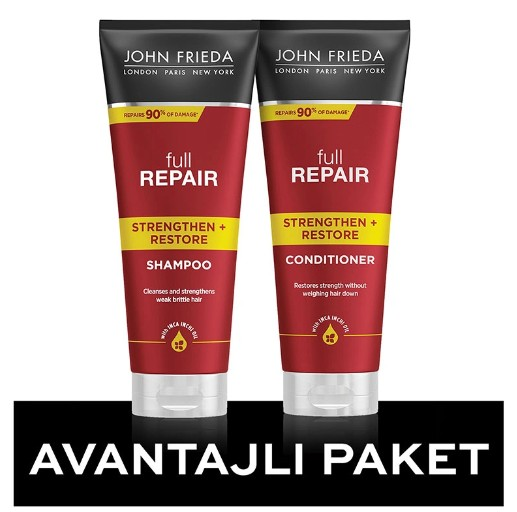 JOHN FRIEDA FULL REPAIR BUNDLE ŞAMPUAN + KREM SET