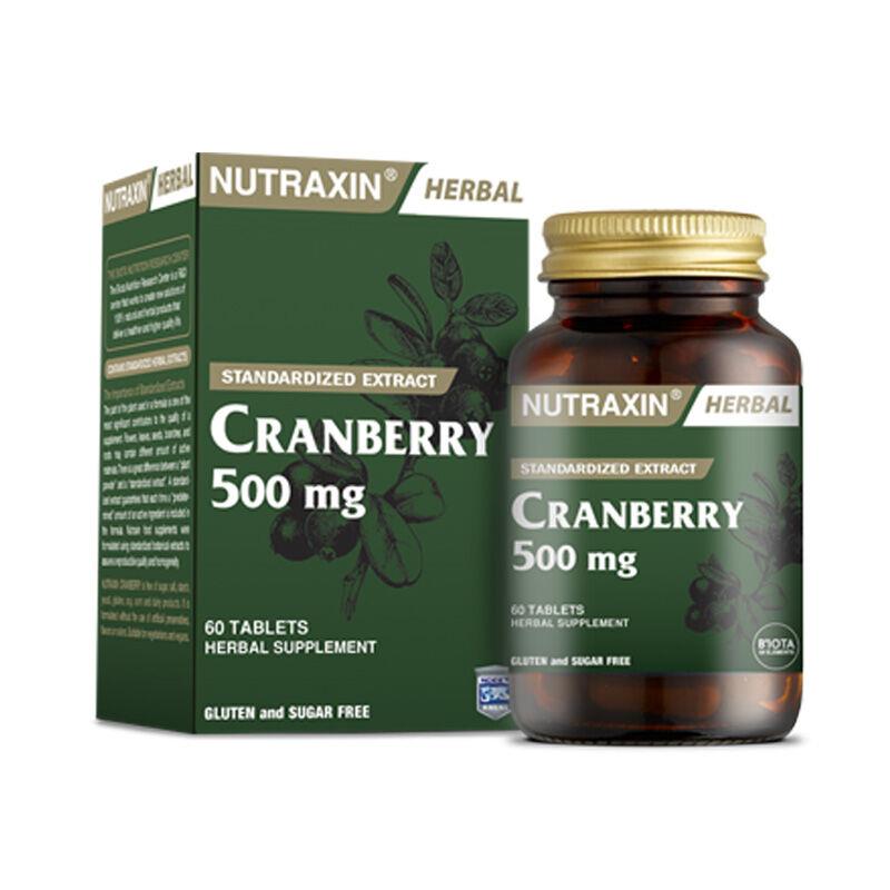 NUTRAXIN CRANBERRY 500 MG 60 TABLET