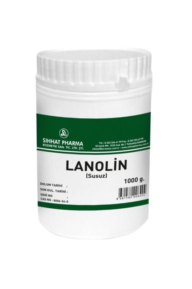 SIHHAT PURE LANOLİN SUSUZ 1000 GR
