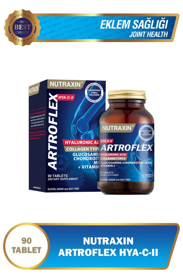 NUTRAXIN ARTROFLEX HYA-C-II 90 TABLET