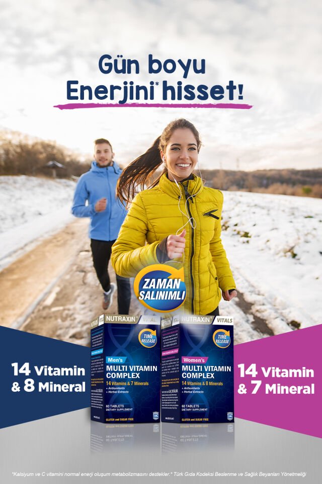 NUTRAXIN MEN VITAMIN 60 TABLET