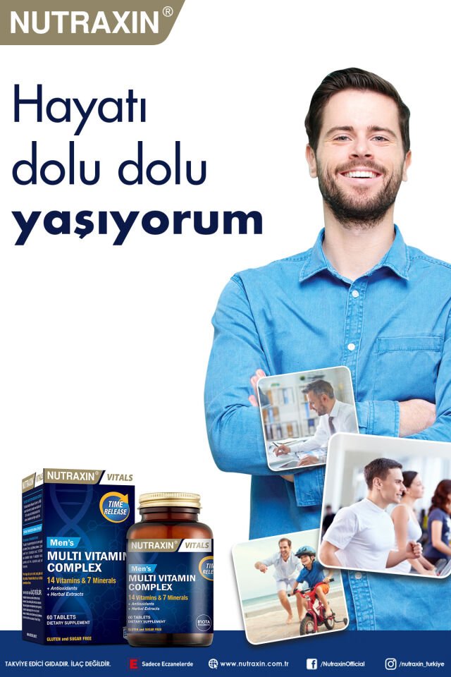 NUTRAXIN MEN VITAMIN 60 TABLET