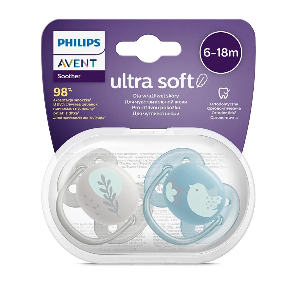 AVENT ULTRA SOFT 0-6 AY 2 Lİ ERKEK EMZİK
