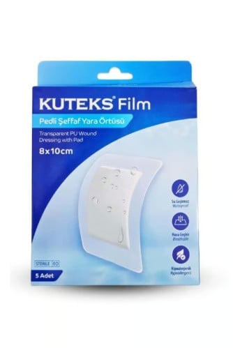 KUTEKS FİLM PEDLİ 8cm x 10cm - 5li