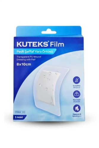 KUTEKS FİLM PEDLİ 8cm x 10cm - 5li