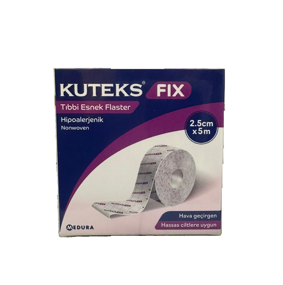 KUTEKS FİX ESNEK FLASTER 2,5CMX5M