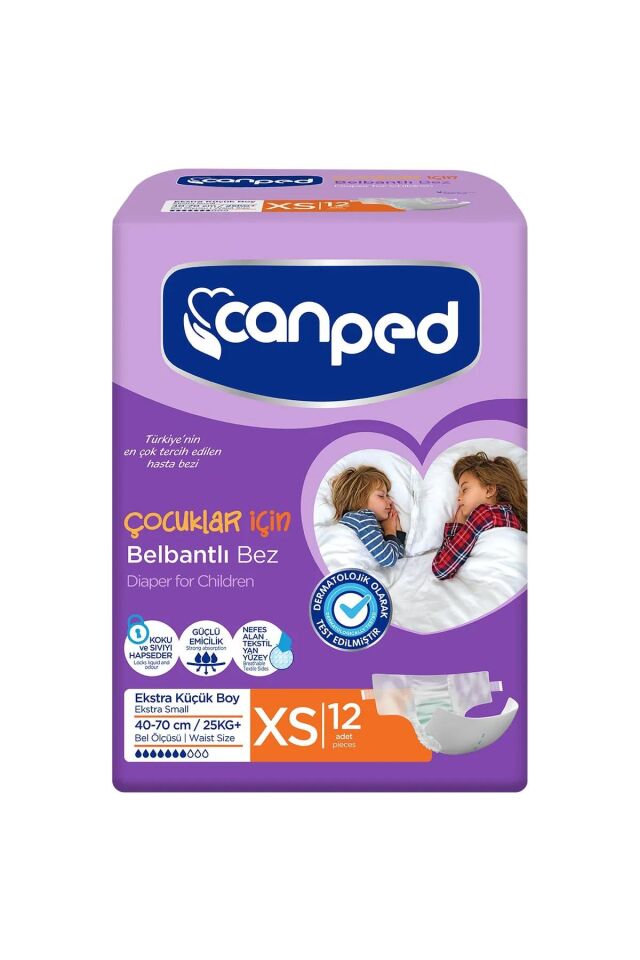 CANPED TEKSTIL EXTRA SMALL 12 ADET