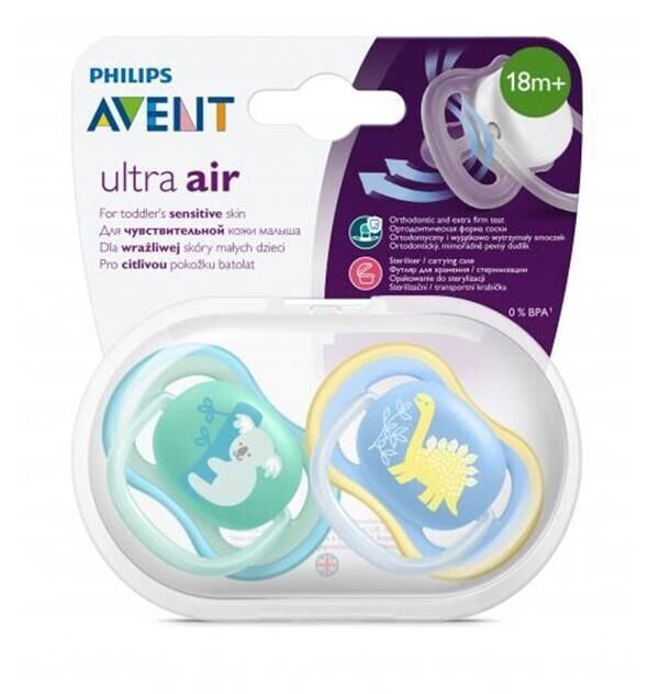 AVENT ULTRA AİR ERKEK 18+ AY 2Lİ EMZİK
