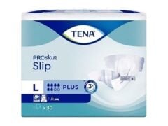 TENA PROSKİN SLİP PLUS BELBANTLI 6 DAMLA HASTA BEZİ LARGE