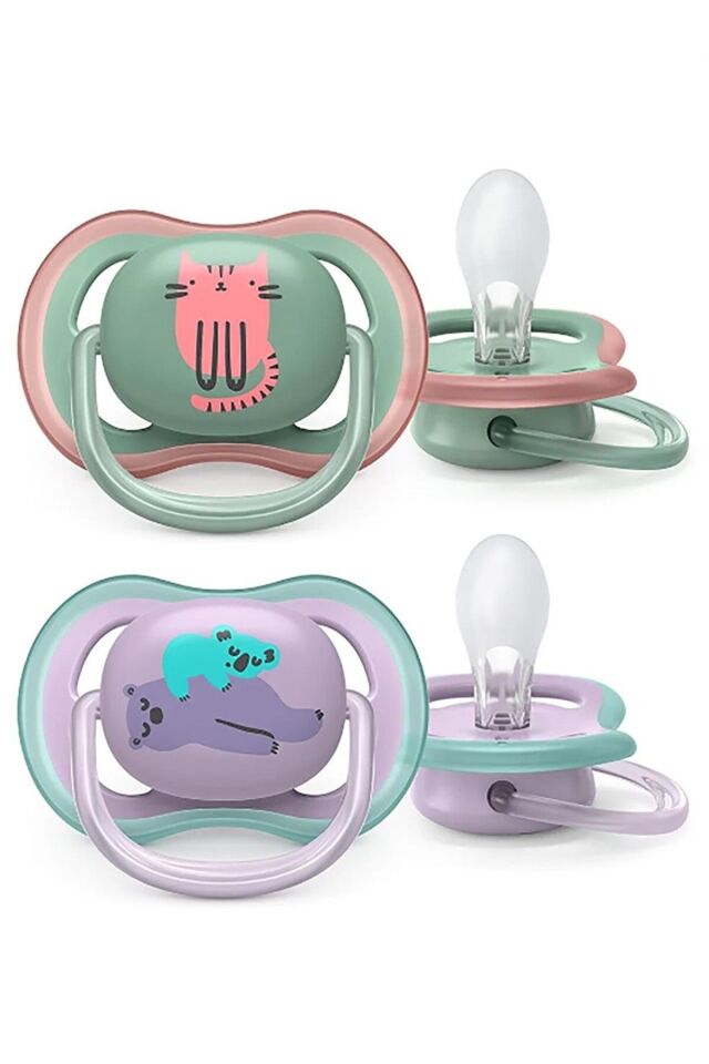 AVENT ULTRA AİR 6-18 AY KIZ 2 Lİ EMZİK SCF085/61