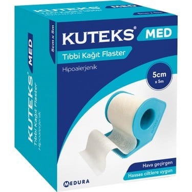 KUTEKS MED KAĞIT FLASTER 5 CM X 5 M